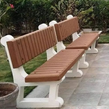 Cement Garden Benches