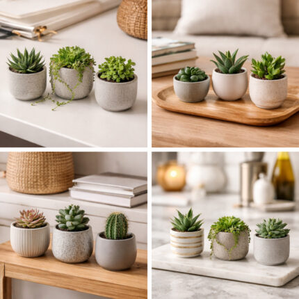 Mini Tabletop Pots